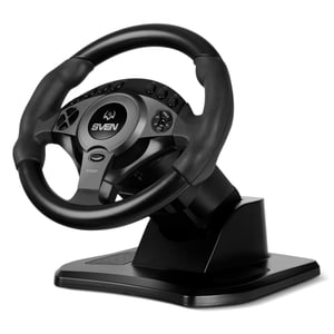 SVEN GC-W750 kontroler gier Czarny USB Kierownica + pedały + dźwignia zmiany biegów Android, Nintendo Switch, PlayStation 4, Playstation 3, Xbox 360, Xbox One S, Xbox One X