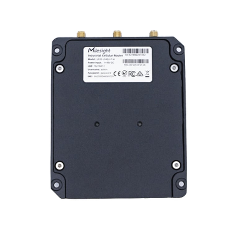 фото Бездротовий маршрутизатор (роутер) Milesight UR32-L04AF-W-485