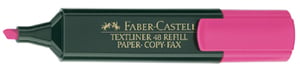 Faber-Castell 154828 Marker, 1 Stück. Abgeschrägte Spitze, rosa