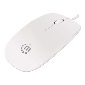 Manhattan 177627 Maus Büro Beidhändig USB Typ A Optisch 1000 DPI