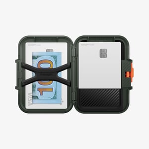 Spigen MagSafe Card Holder Lock Fit (MagFit) Zielony