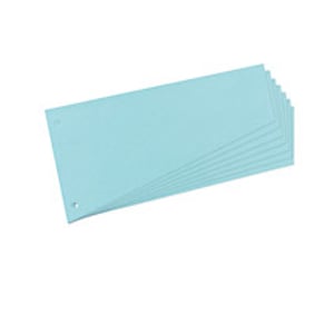 Herlitz 10836526 Trennblatt, Karton, blau, 100 Stück