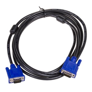 Akyga AK-AV-07 kabel VGA 3 m VGA (D-Sub) Czarny, Niebieski