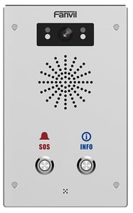 Fanvil I16SV-02P system audio interkomowy Stal nierdzewna
