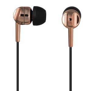 Thomson EAR3005BO Wired In-Ear Headset, Black, Brown