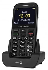 Doro Primo 366 5.84 cm (2.3") 87 g Black