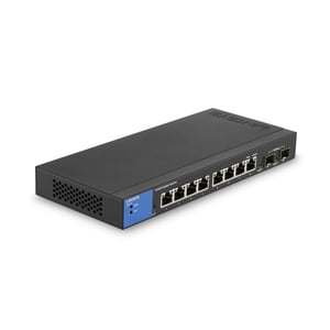Linksys LGS310C Managed L3 Gigabit-Ethernet (10/100/1000) Schwarz, Blau