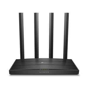 TP-Link Archer C6 router bezprzewodowy Fast Ethernet Dual-band (2.4 GHz/5 GHz) Weiß