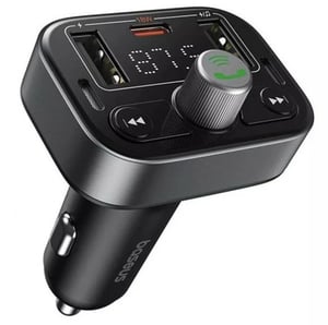 Baseus SUP0003754 nadajnik FM 87,5 - 108 MHz Bluetooth Schwarz