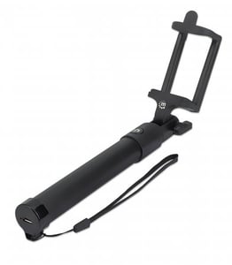 Manhattan 406123 Selfie Stick for Smartphones, Black
