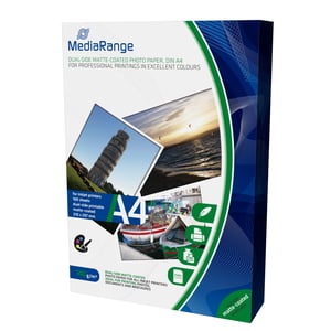MediaRange MRINK111 fotopapper A4, vit matt