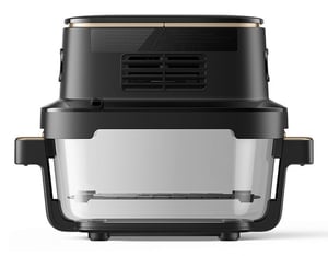 MOVA AF20 PRO Fritteuse Einzel 4 l Autark 1700 W Heißluftfritteuse Schwarz, Gold