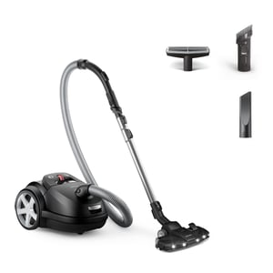 Philips 8000 series XD8122/10 odkurzacz 4 l Cylinder próżniowy Suchy 900 W Worek na kurz