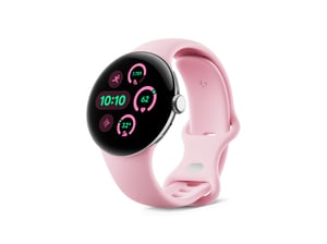 Google Pixel Watch 3 AMOLED 41 mm Cyfrowy Ekran dotykowy 4G Srebrny Wi-Fi GPS