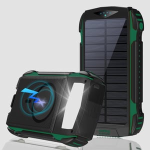 4smarts UltiMag Litium-polymer (LiPo) 20 000 mAh Trådlös laddning Svart, Grön