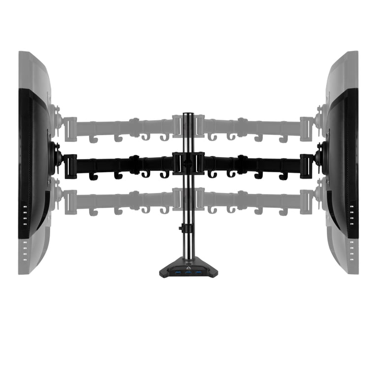 ARCTIC Z2 Pro (Gen 3) 86,4 cm (34") Biurko Czarny