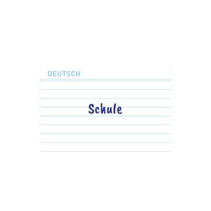 Herlitz 50041152 karta katalogowa Biały 100 szt.