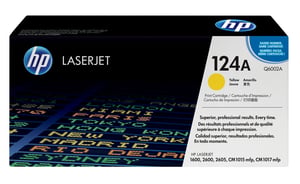 HP 124A Original LaserJet Yellow Toner Cartridge