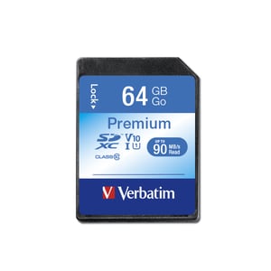 Verbatim Premium 64 GB SDXC Klass 10