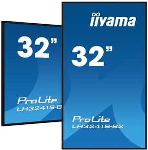 iiyama LH3241S-B2 signage display Kiosk 80 cm (31.5") LED 350 cd/m² Full HD Czarny 24/7