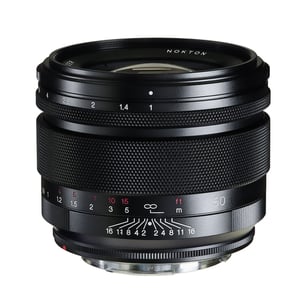 Voigtländer 50mm / 1:1 Nokton SLR Obiektyw standardowy Czarny