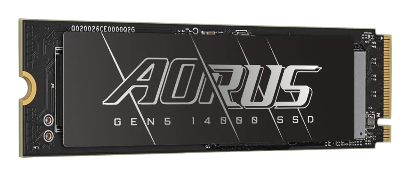 фото SSD накопичувач Gigabyte Aorus Gen5 14000 1TB (AG514K1TB)