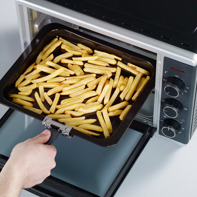 Severin TO 2056 30 l Czarny, Stal nierdzewna Grill