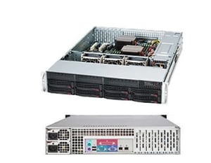 Supermicro 825TQC-R802LPB Rack Czarny 800 W