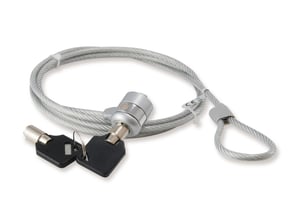 Conceptronic CNBSLOCK15 kabelspänne, silver, 1,5 m