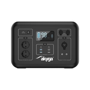 Akyga Powerstation 96 Ah Li-Ion Schwarz Statusanzeige
