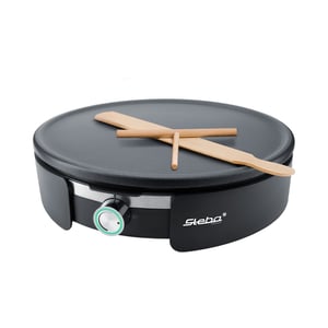Steba CR 36 Pancake Maker, 1 pancake at a time, 1500 W, Black