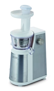 Ariete 177 Slow Juicer 400 W Edelstahl, Weiß