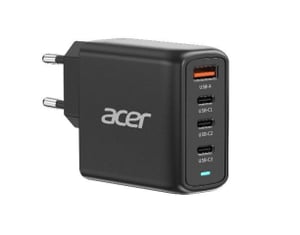 Acer ZL.ADTCC.00L laddare för bärbara enheter, universell, svart, växelström, snabbladdning, inbyggd