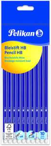 Pelikan 811132 Farbstift Schwarz 10 Stück