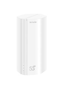 Tenda 5G01 trådlös Gigabit Ethernet-router, dual-band (2,4 GHz/5 GHz) 5G, vit