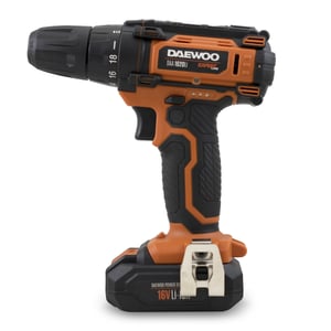 Daewoo DAA 1620Li 1550 RPM Centrallås 1,2 kg Svart, Orange