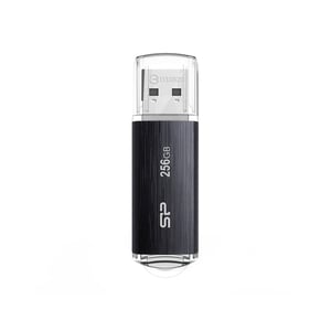 Silicon Power Blaze B02 USB-Stick 256 GB, USB Typ A 3.2 Gen 1 (3.1 Gen 1), schwarz