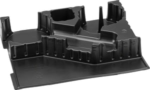 Bosch 1 600 A00 2WK Storage Box Accessories, Black, Set of Inserts
