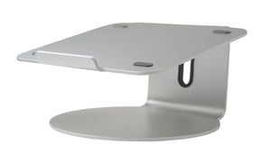 POUT EYES 4 aluminiowa podstawka pod laptopa w kolorze srebrnym