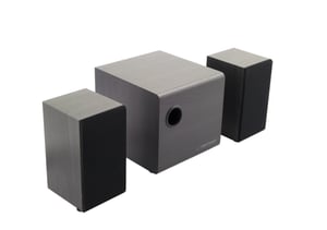 Esperanza 2.1 TWIST Speaker Set 12 W PC/Laptop Black, Gray 2.1-channel 2-way