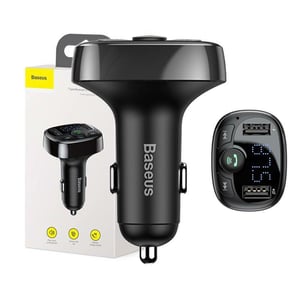 Baseus CCMT000001 FM-sändare 87,5–108 MHz Bluetooth/USB Svart