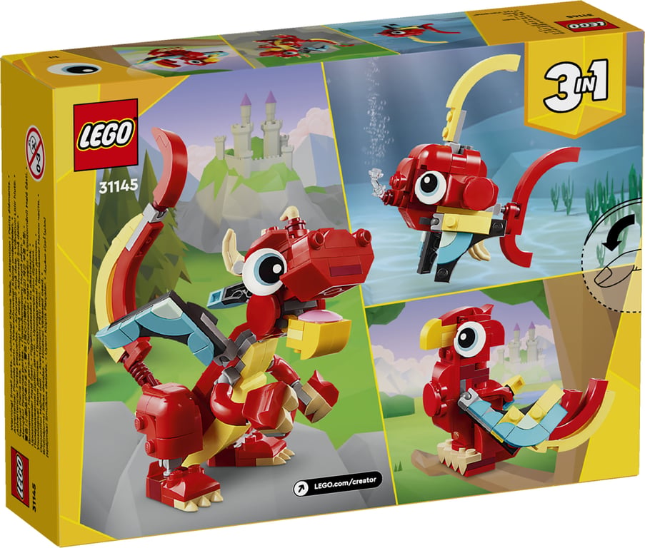 LEGO Creator Czerwony smok