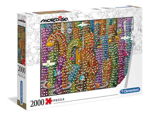 Clementoni 32565 Puzzle, 2000 Teile. Gebäude