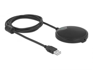 DeLOCK Omnidirectional USB Condenser Microphone for Conferences