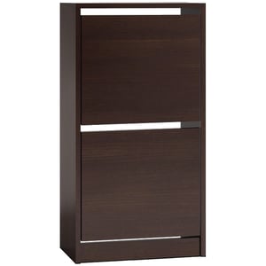 Topeshop B2 WENGE Closed Shoe Organizer