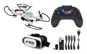 Jamara 422029 4-rotor drone with camera. Quadcopter, White
