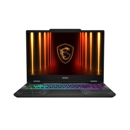 MSI Cyborg 15 B2RWFKG-087NL Intel Core 7 240H Laptop 39,6 cm (15.6") Full HD 16 GB DDR5-SDRAM 512 GB SSD NVIDIA GeForce RTX 5060 Wi-Fi 6E (802.11ax) Windows 11 Home Czarny