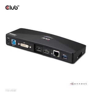 CLUB3D SenseVision USB 3.0 4K UHD Docking Station