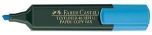 Faber-Castell 154851 Marker, 1 Stück. Abgeschrägte Spitze, Blau