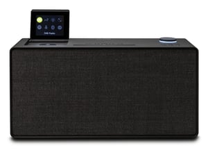 Pure EVOKE Home, CD, FM/DAB+-/Internet-Radio, tragbarer Stereolautsprecher, schwarz, 100 W